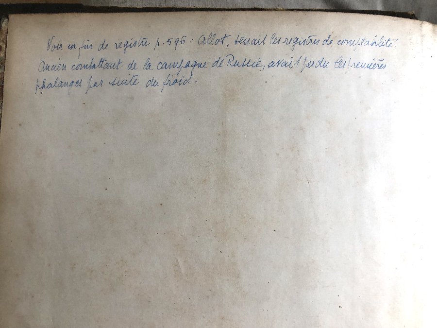 Account Book Of The Bedel And Moog House In Paris, 19th Century, Featuring The Most Illustrious Names-photo-6