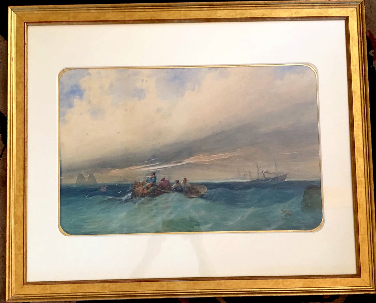 Marine Louis édouard Cauvin, 1816–1900
