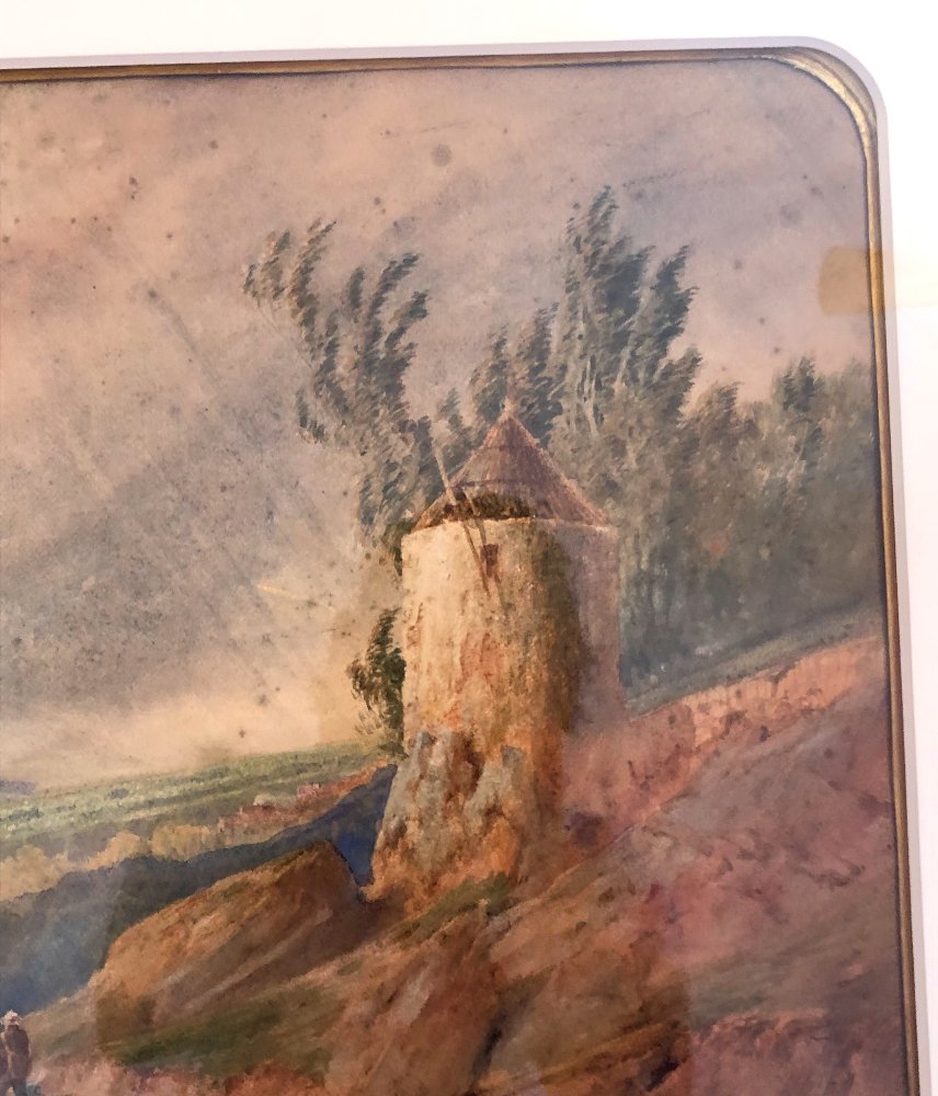 A Provençal Painting By Louis-edouard Cauvin, 1874-photo-3