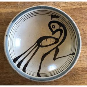 Persian Bird Bowl By Svend Bayer XX