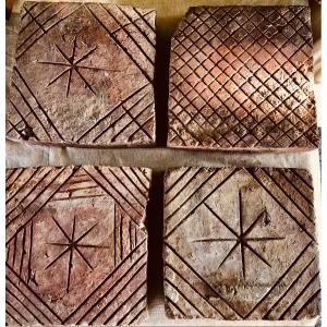 Series Of Four Terracottas XIX Castile