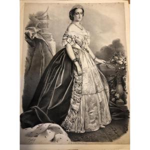 Portrait de Sa Majesté Eugénie de Montijo XIX