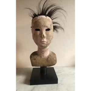 Chinese Puppet Head From The Qing Dynasty