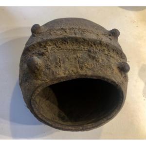  Anthropomorphic Terracotta Vessel, Igbo Izzi Nigeria 20th Century