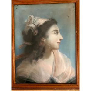 Portrait Of A Woman, Pastel, XVIII