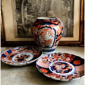 Ensemble Imari Arita Japon ère Meiji ( 1868-1912)