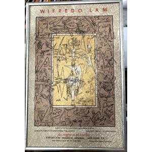 Wifredo Lam XX  Lithograph Poster