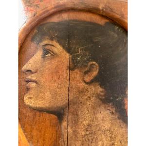 Neoclassical Cameo Portrait Of A Young Woman