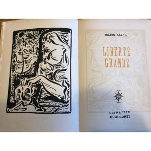 "liberté Grande," By Julien Gracq, 1946, Guy d'Arcangues Collection, Illustrated By André Masson