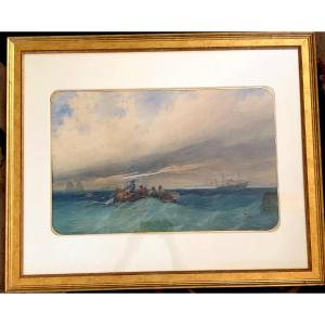 Marine Louis édouard Cauvin, 1816–1900