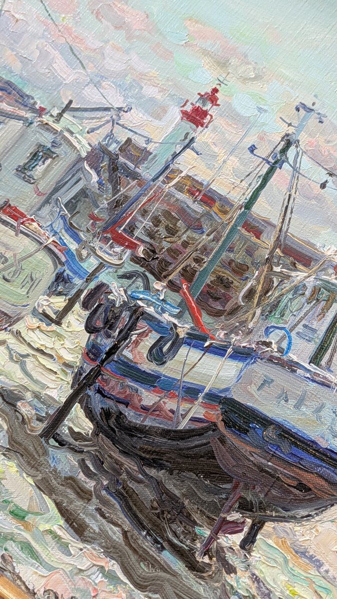 Jean Rigaud (1912–1999) « Erquy, Contre-Jour »-photo-4