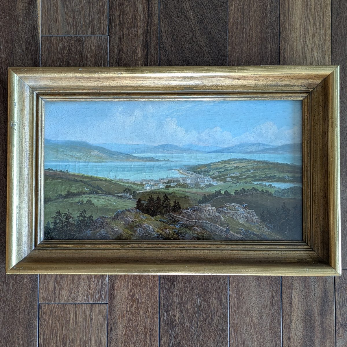 Albert Dunington (1860–1928) — “the Clyde, Rothesay From Barone Hill,” Scotland-photo-2