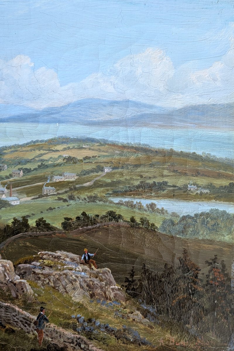 Albert Dunington (1860–1928) — “the Clyde, Rothesay From Barone Hill,” Scotland-photo-5