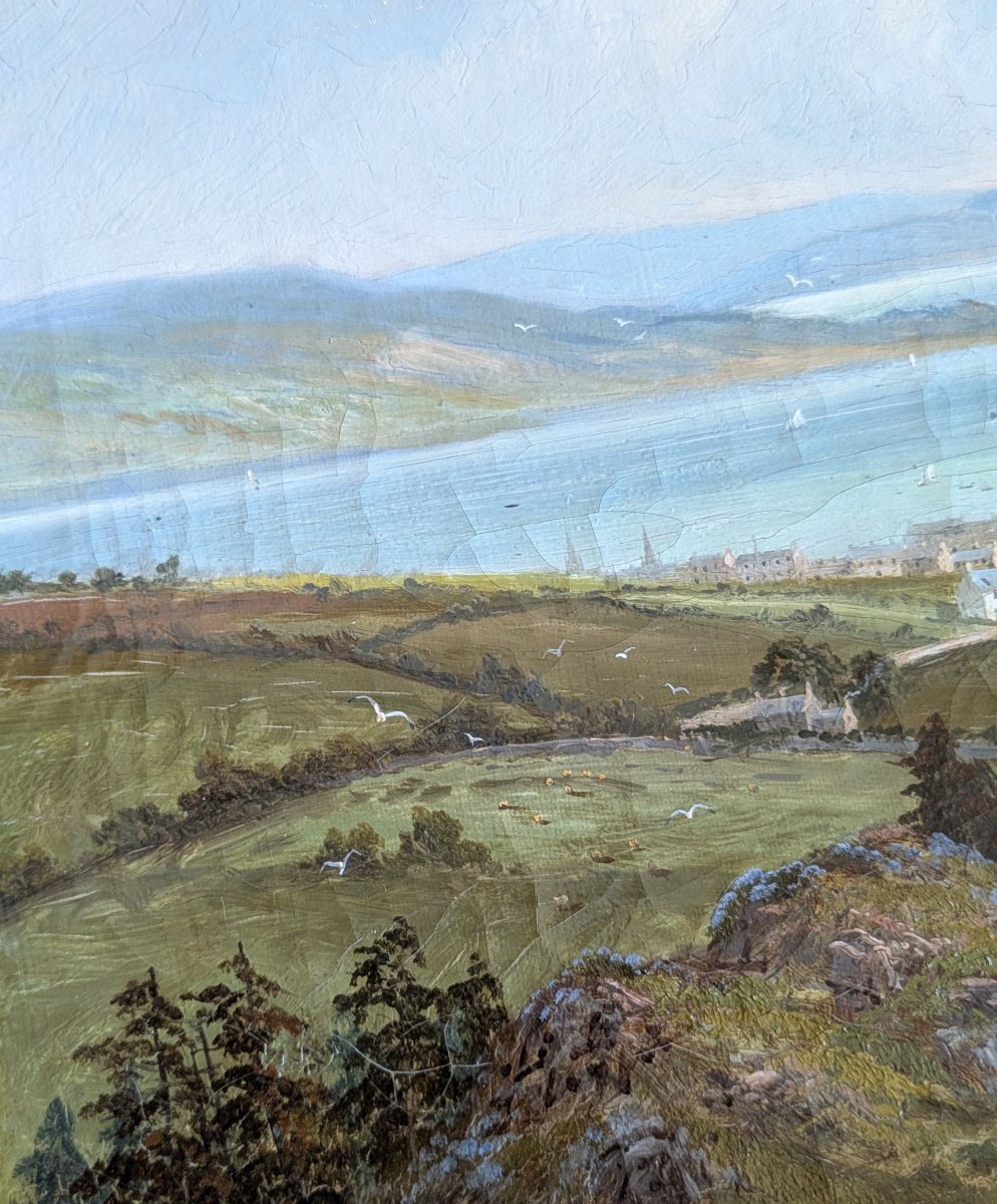 Albert Dunington (1860–1928) — “the Clyde, Rothesay From Barone Hill,” Scotland-photo-6
