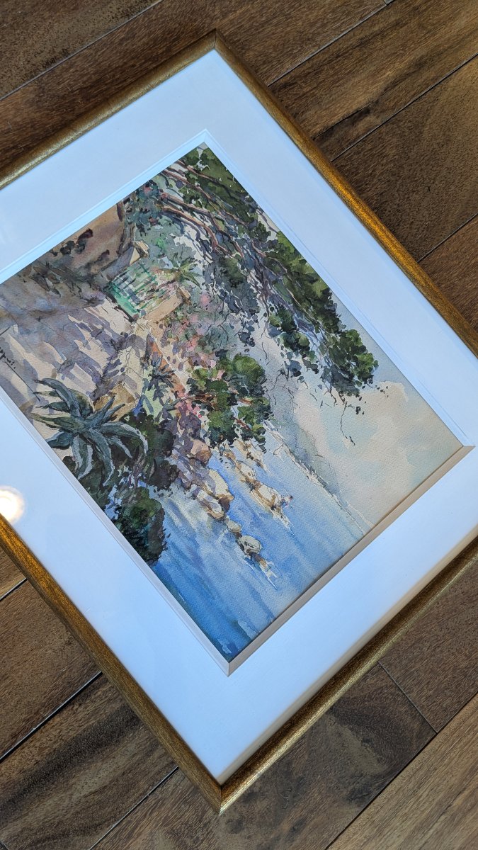 Georges Chappuis (XXe siècle) – Promenade Maurice-Rouvier, Saint-Jean-Cap-Ferrat -photo-3