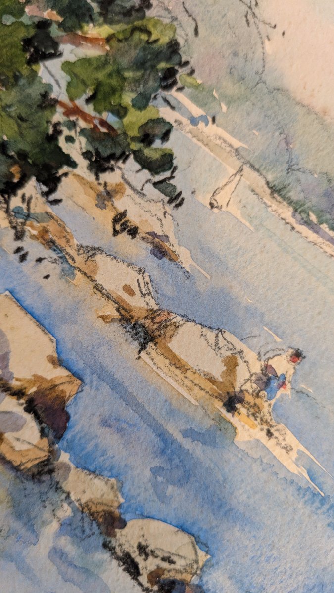 Georges Chappuis (XXe siècle) – Promenade Maurice-Rouvier, Saint-Jean-Cap-Ferrat -photo-3