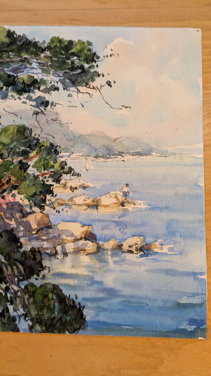 Georges Chappuis (XXe siècle) – Promenade Maurice-Rouvier, Saint-Jean-Cap-Ferrat -photo-6