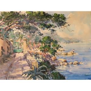 Georges Chappuis (XXe siècle) – Promenade Maurice-Rouvier, Saint-Jean-Cap-Ferrat