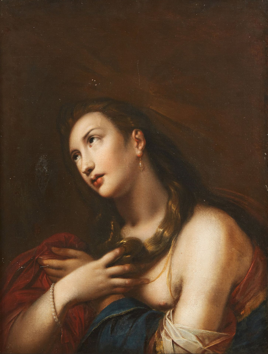 ÉCOLE DU XVIIE SIECLE, D’APRÈS GORTZIUS GELDORP (1553-c.1618), Marie Madeleine Pénitente