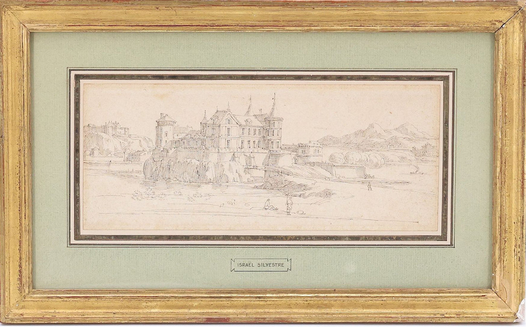 Gabriel (c.1604-1677) Or Adam (1638-1695) Perelle, Animated Landscape At The Castle