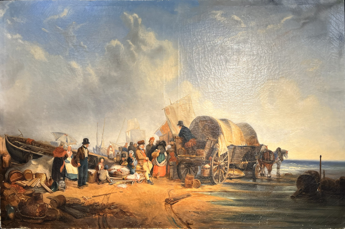 CERCLE DE WILLIAM SHAYER JUNIOR , Le Retour de Pêche
