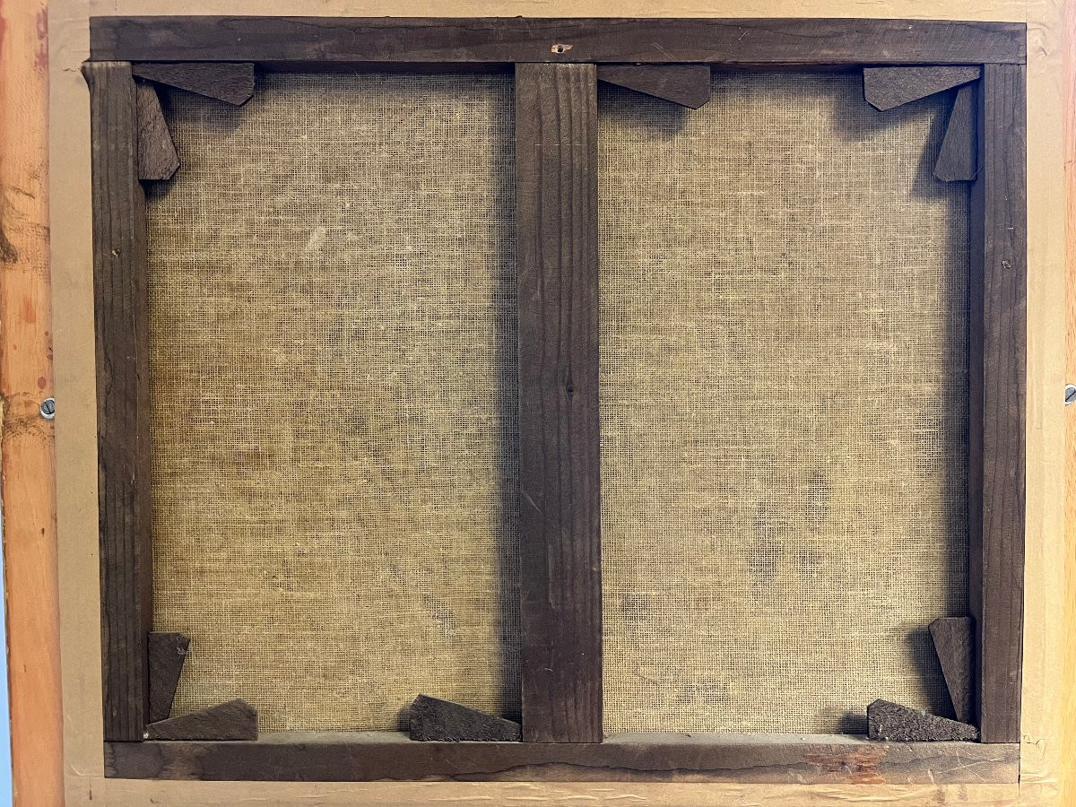 French School Circa 1830, Pair Of Animated Landscapes-photo-2