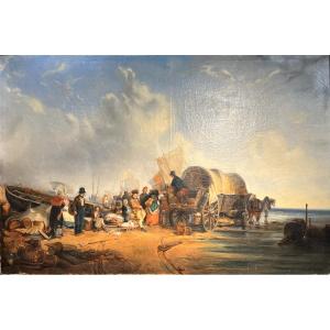 CERCLE DE WILLIAM SHAYER JUNIOR , Le Retour de Pêche