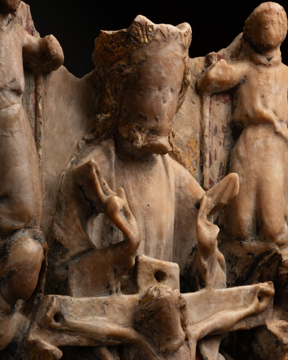 Trinité En Albâtre - Angleterre - XVe Siècle-photo-2