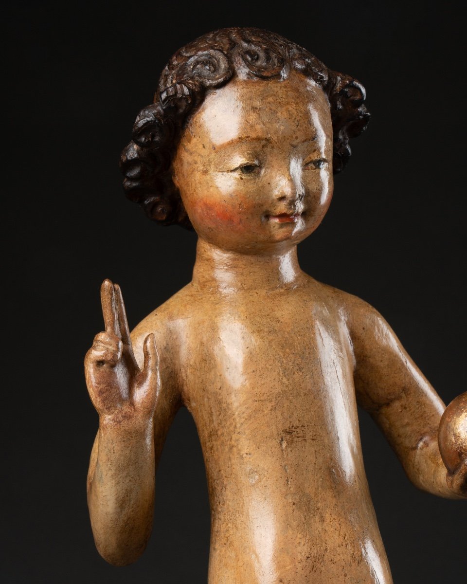 Enfant Jésus Bénissant - Circa 1500 - Malines-photo-2