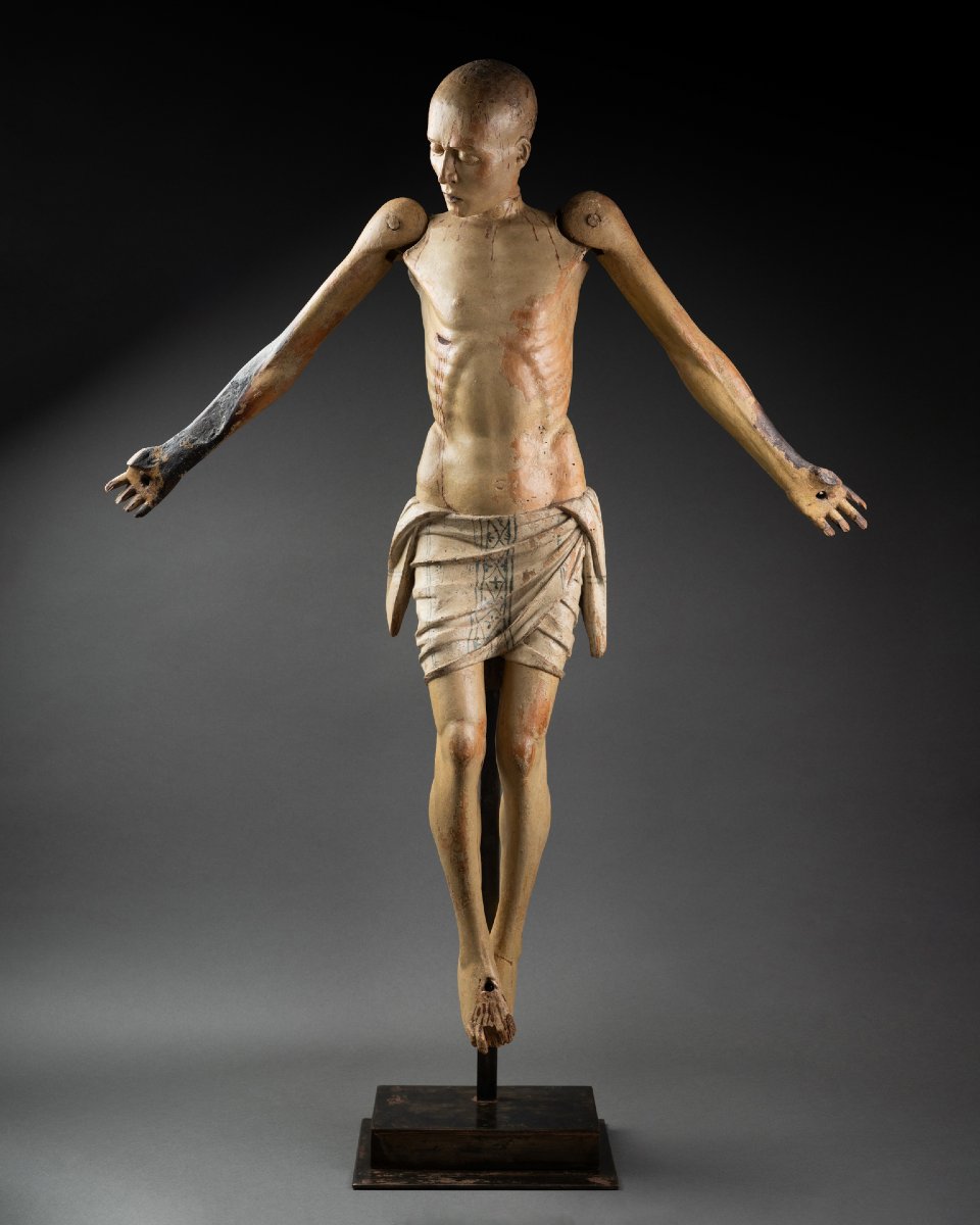 Articulated Christ - Italy, Lombardy - 15th Century-photo-3