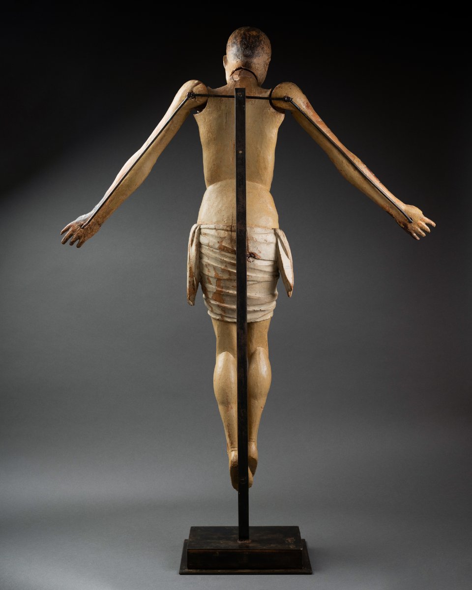 Articulated Christ - Italy, Lombardy - 15th Century-photo-2