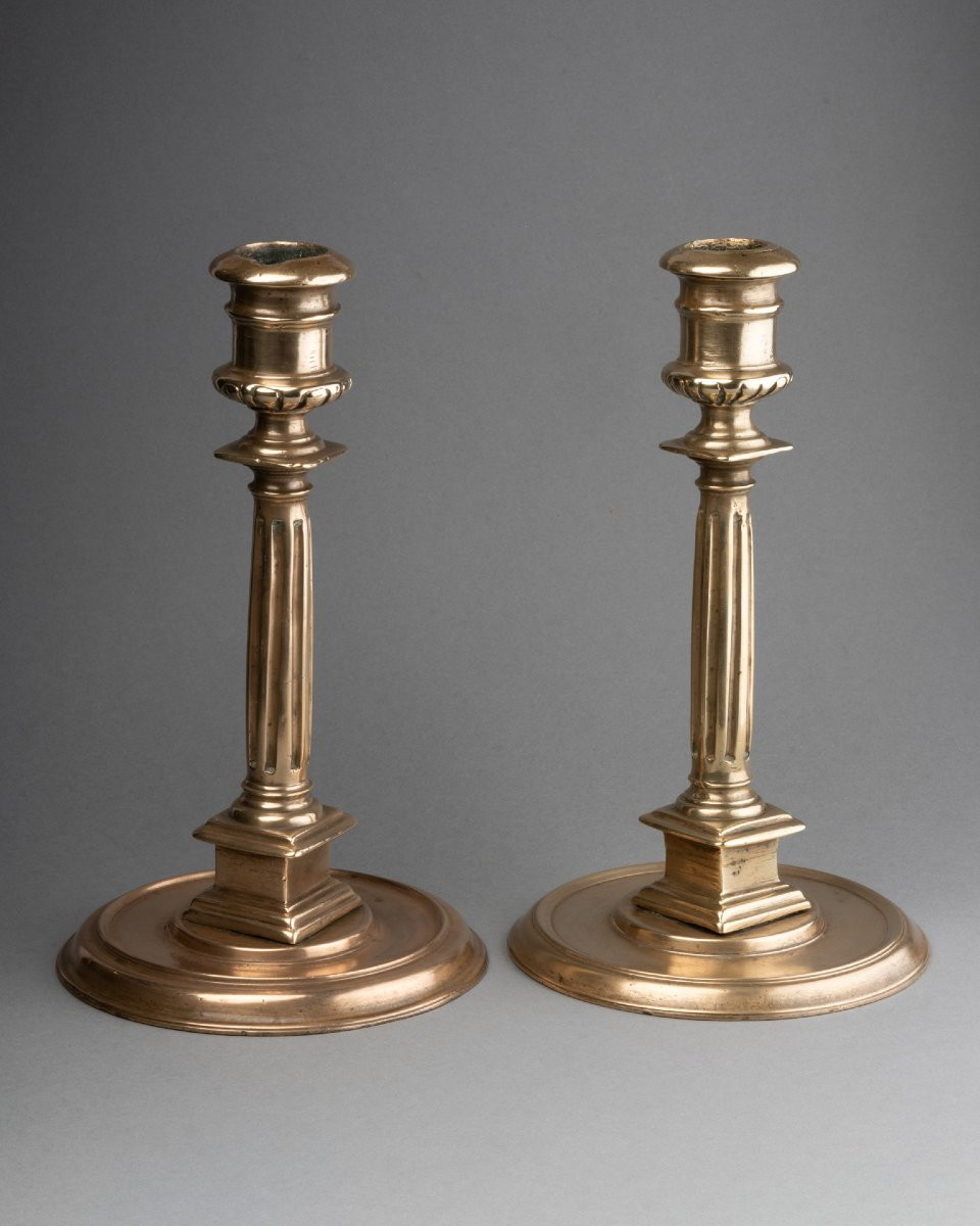 Pair Of Candlesticks – France – Henry Ii-photo-3