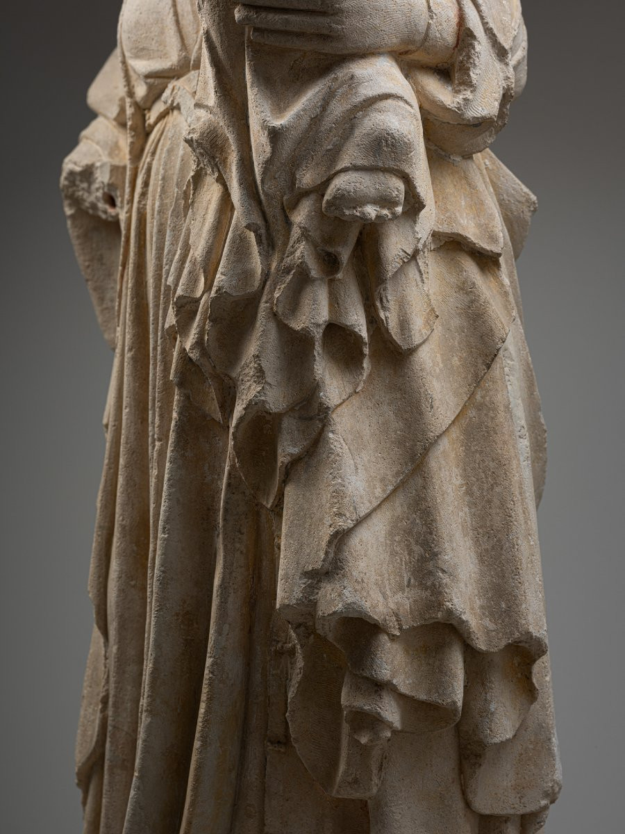 Vierge à l’enfant – Lorraine – début XIVeme siècle -photo-2