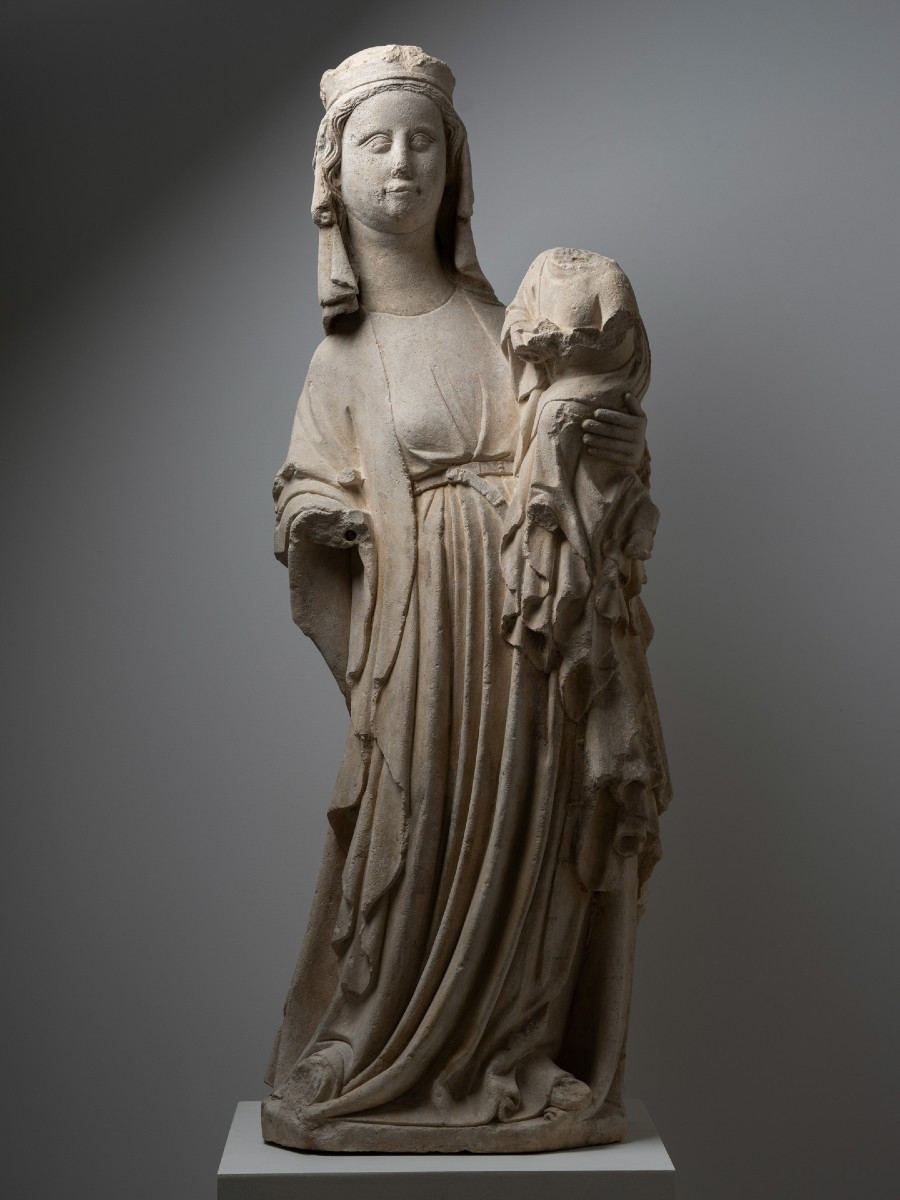 Vierge à l’enfant – Lorraine – début XIVeme siècle 