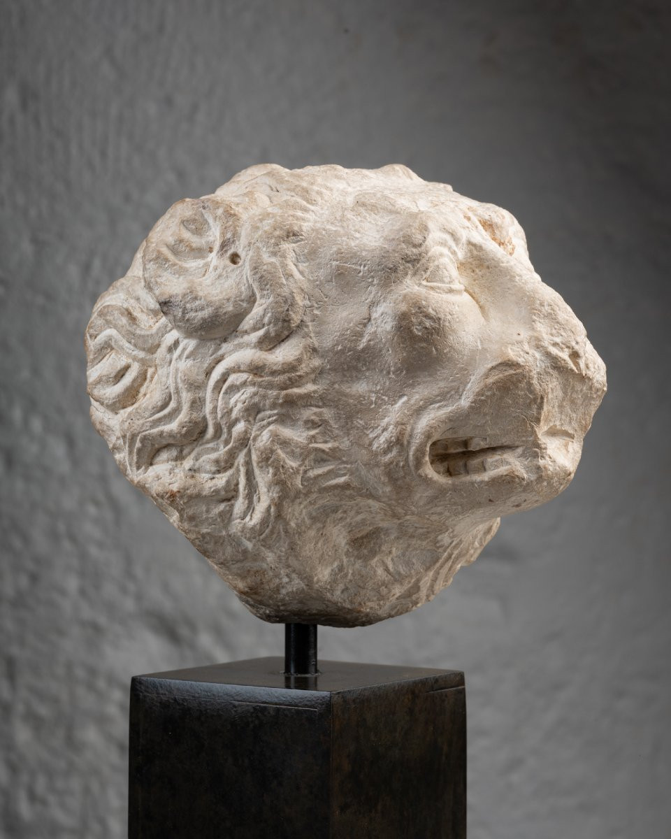 Small Marble Lion - Italy - 12th Century-photo-7