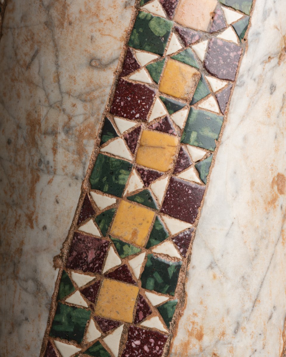 Cosmatesque Column - Lazio - 13th Century-photo-5