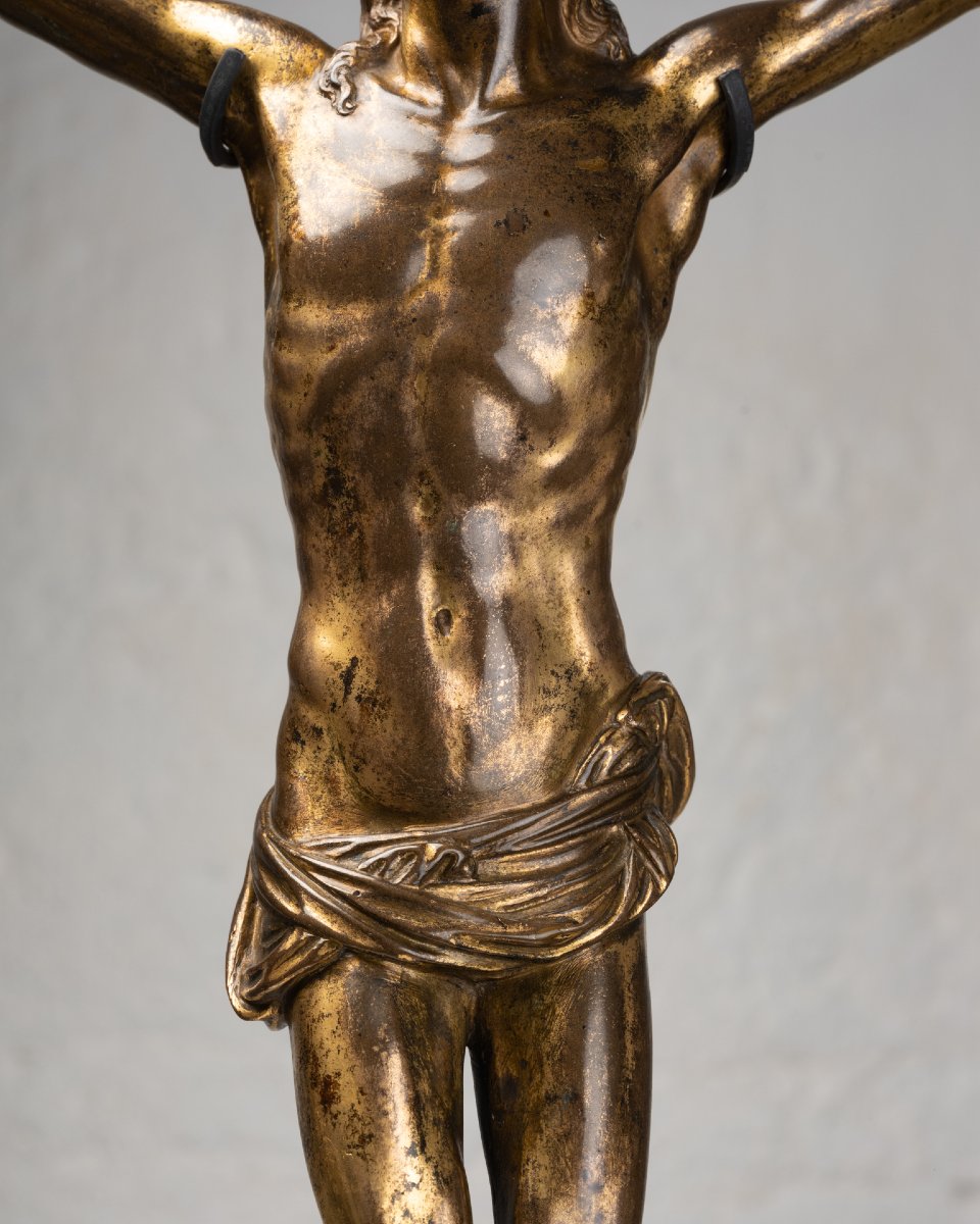 Cristo Vivo – Gilded Bronze – Tuscany – Early 17th Century-photo-3
