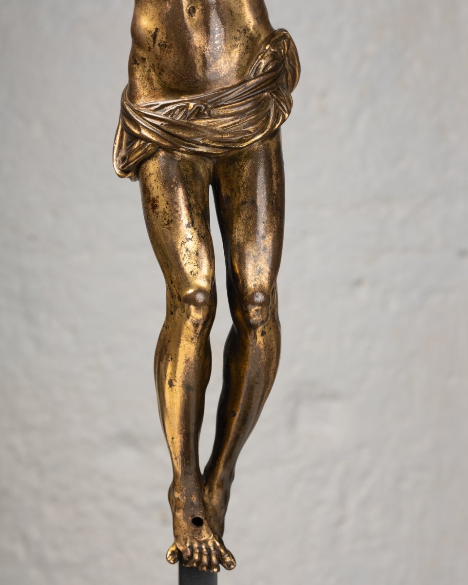 Cristo Vivo – Gilded Bronze – Tuscany – Early 17th Century-photo-4