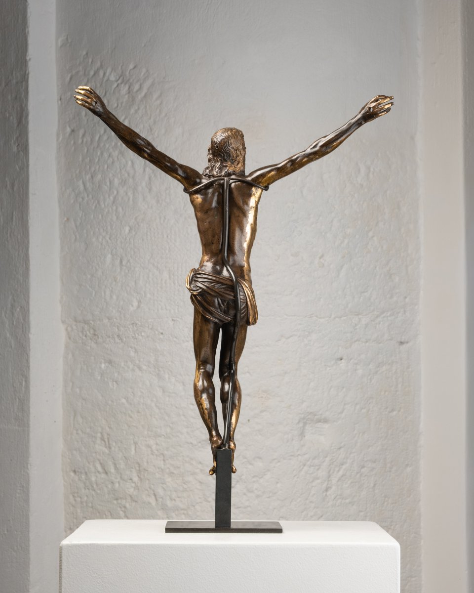 Cristo Vivo – Gilded Bronze – Tuscany – Early 17th Century-photo-4