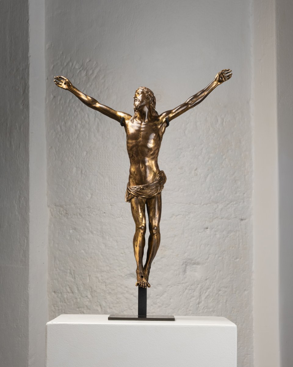 Cristo Vivo – Gilded Bronze – Tuscany – Early 17th Century