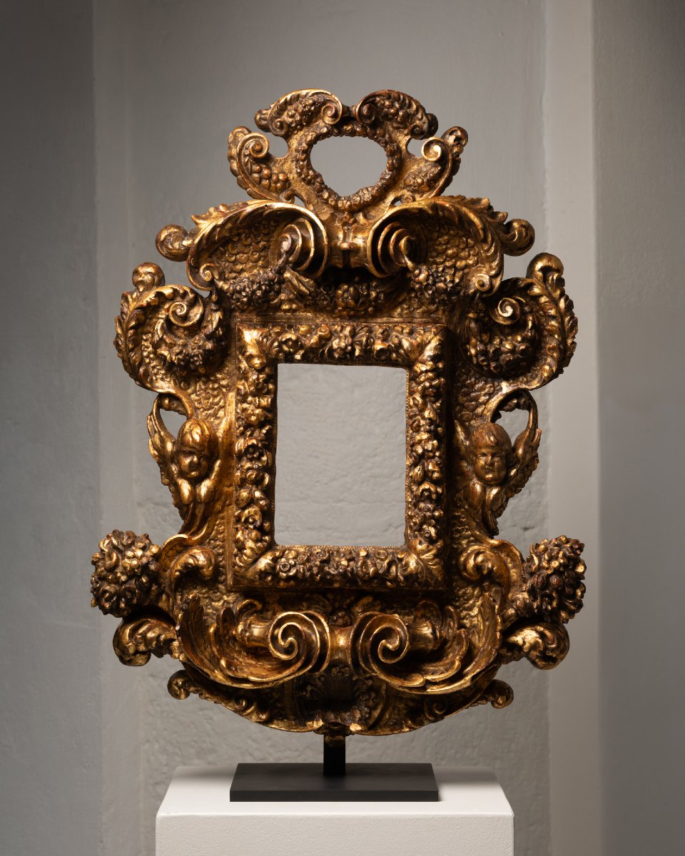 Tabernacle en bois doré – Lombardie, Italie – XVIIe siècle