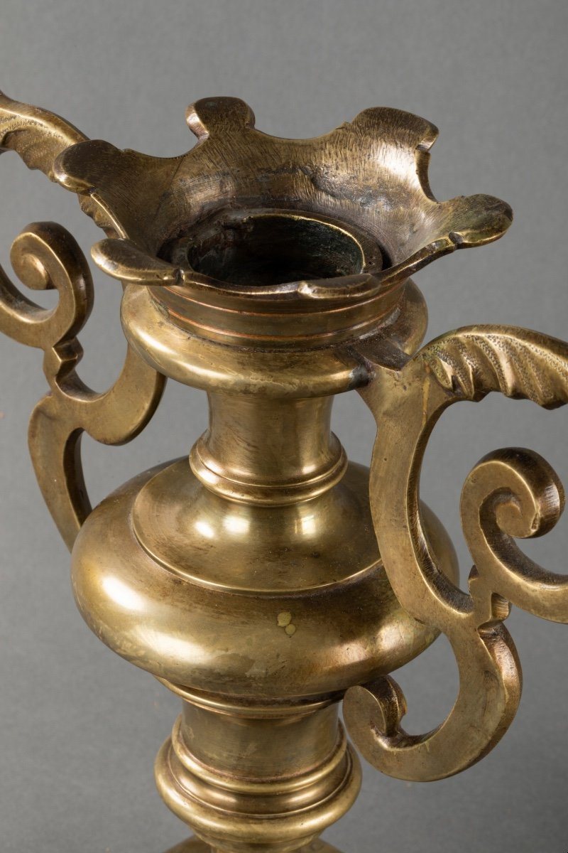 Paire D’éléments Décoratifs - Italie - XVIIe Siècle-photo-2
