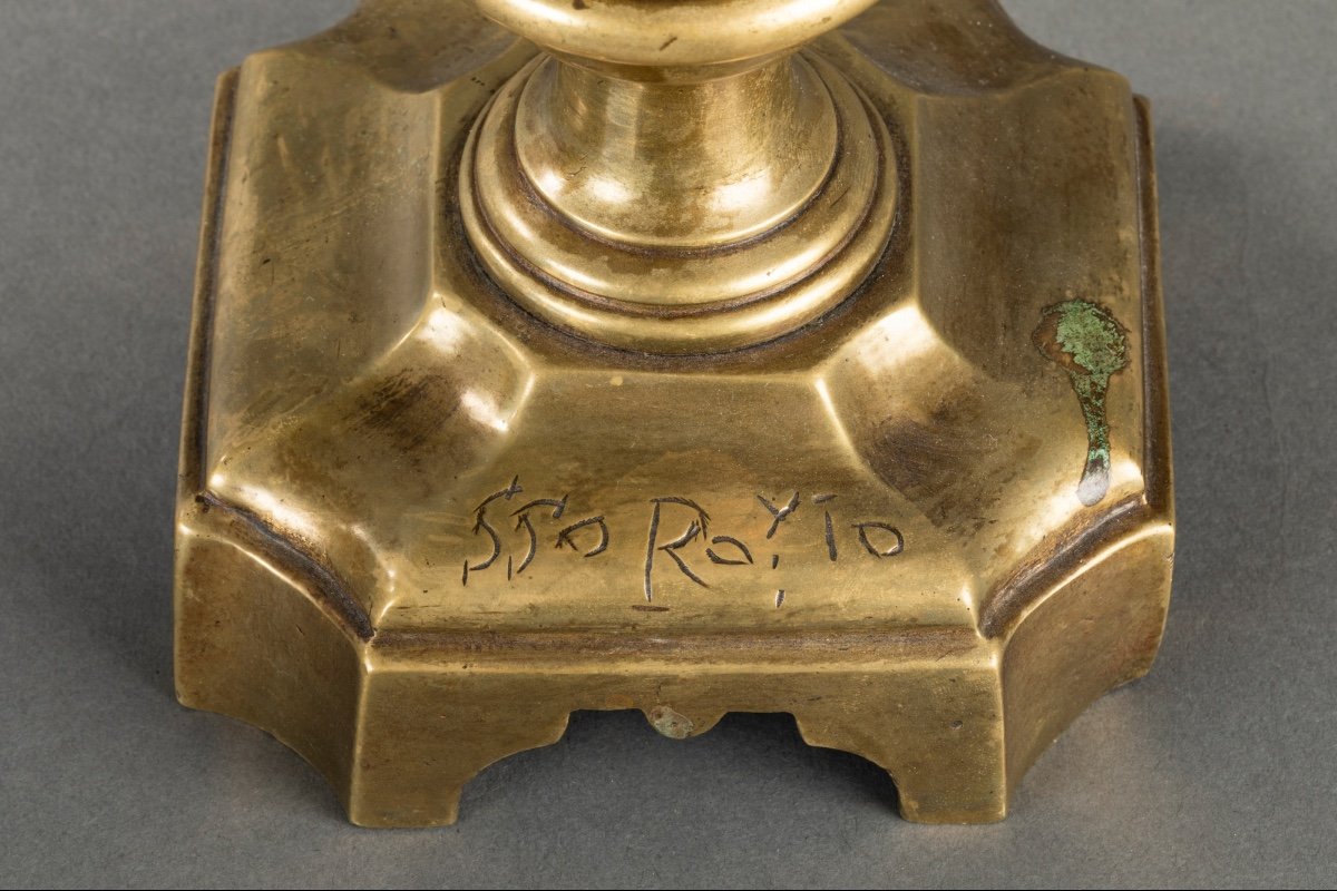 Paire D’éléments Décoratifs - Italie - XVIIe Siècle-photo-3