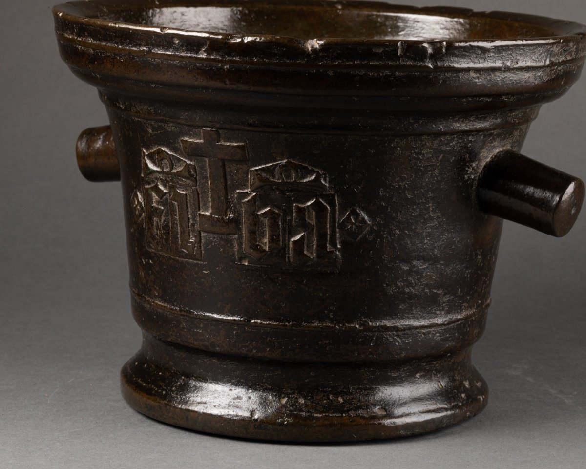 Mortier En Bronze - France - Circa 1500-photo-3