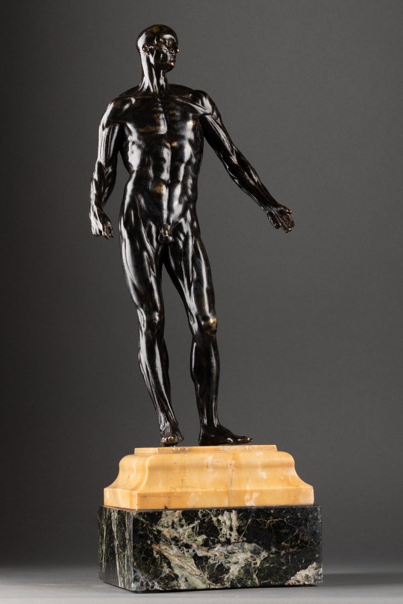 Ecorché En Bronze Italie – Circa 1600-photo-2