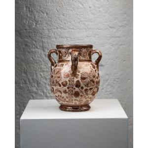 Jarre à quatre anses – hispano mauresque – Manises – XVeme siècle