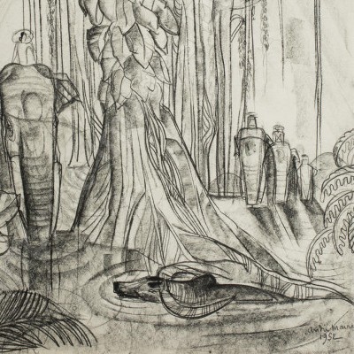 André Maire (1898 - 1984) — The Return Of The Elephants-photo-1