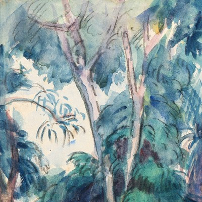 André Maire (1898 - 1984) — Indochine, Saïgon, sous les frondaisons, 1920-photo-2