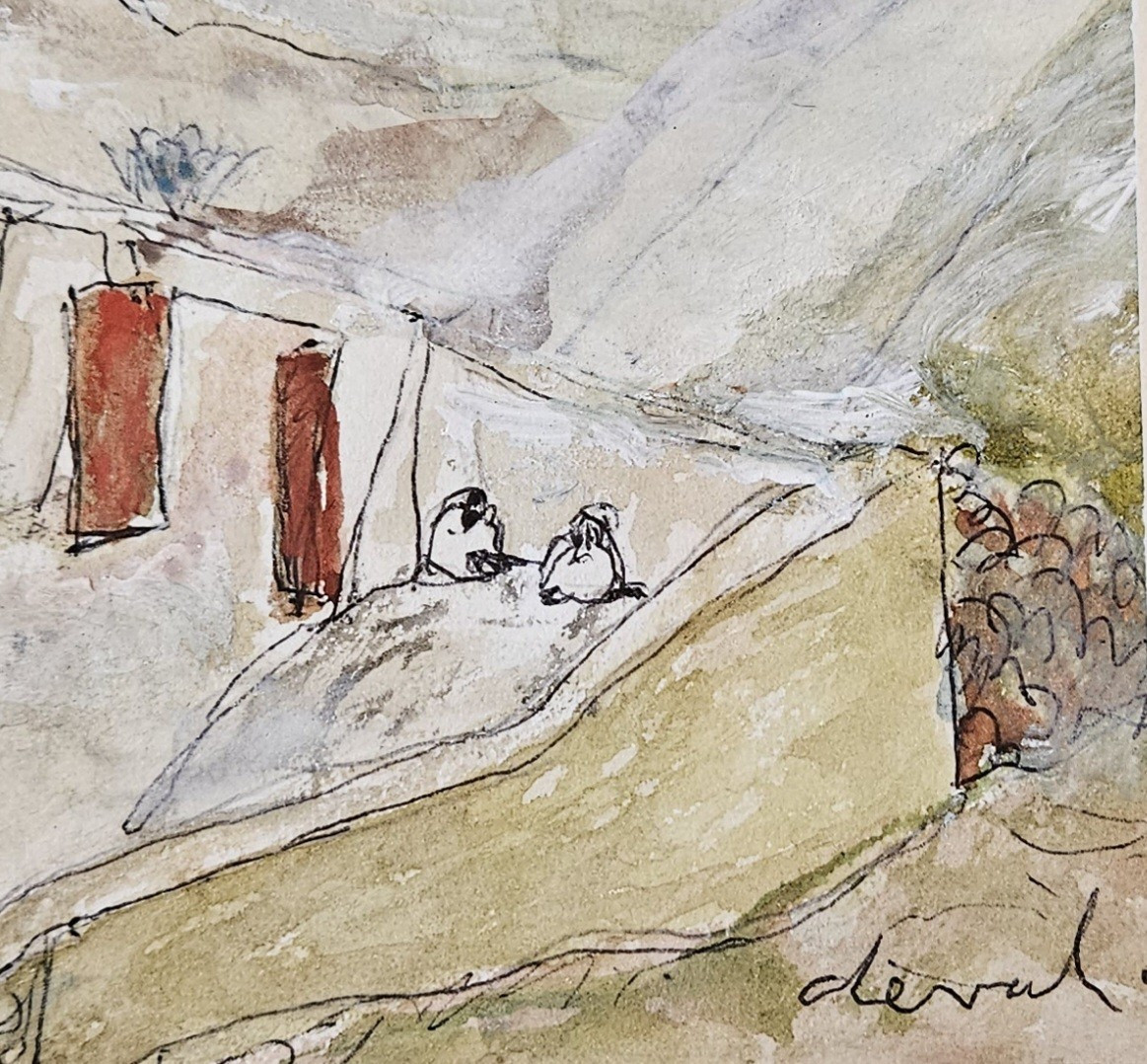 Pierre Deval (1897 - 1993) — Bou Saada, le Moulin Ferrero-photo-2