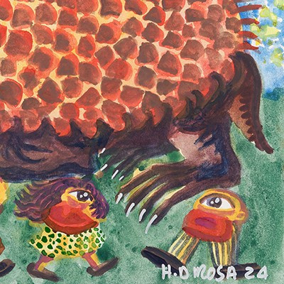 Hervé Di Rosa (1959) — La Tarasque, 2024-photo-1